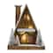 16.5" Vintage A-Frame Ski Lodge Lighted Tabletop Town Décor